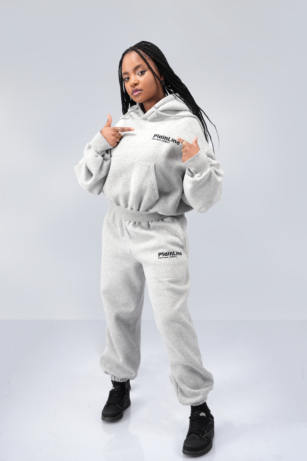 PlainLine Classic Fleece Tracksuit (Female)